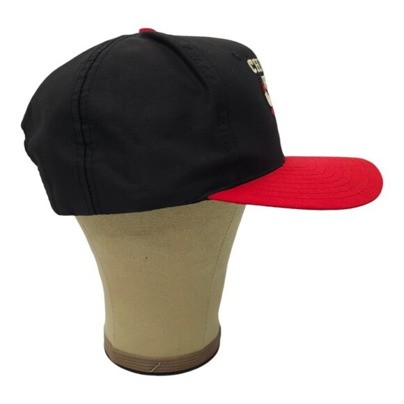 AJD Chicago Bulls Baseball Cap Hat NBA Snapback Vintage 90s Embroidered Logo - Picture 12 of 14